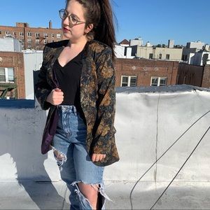 D. J. Summers Vintage Floral Blazer